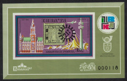 Hungary 'IBRA 73' And 'POLSKA 73' Stamp Exhibitions MS IMPERF Def 1973 SG#MS2808 MI#Block 97B - Gebruikt