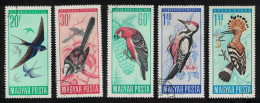 Hungary Protection Of Birds 5v 1966 Canc SG#2184-2189 MI#2231-2236A - Gebruikt