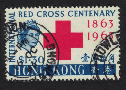 Hong Kong Centenary Of Red Cross $1.30 T2 1963 Canc SG#213 - Oblitérés
