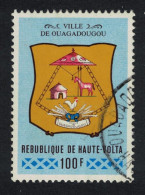 Upper Volta Ouagadougou Village Arms 1977 Canc SG#424 Sc#409 - Alto Volta (1958-1984)