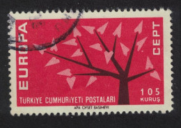 Turkey Europa CEPT 105k 1962 Canc SG#1984 MI#1844 Sc#1554 - Usati