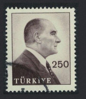 Turkey Portrait Of Kemal Ataturk 250k 1959 Canc SG#1870 MI#1792 Sc#1459 - Gebraucht