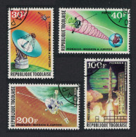 Togo US 'Jupiter' Space Mission 4v 1974 CTO SG#1014-1017 - Togo (1960-...)