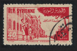 Syria Syrian University 40p 1954 Canc SG#542 Sc#C180 - Syrie