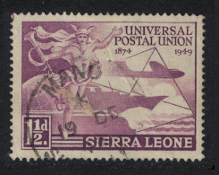 Sierra Leone 75th Anniversary Of UPU 1949 Canc SG#205 - Sierra Leone (...-1960)
