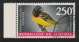 Senegal Village Weaver Bird 1968 Canc SG#379 Sc#C55 - Senegal (1960-...)