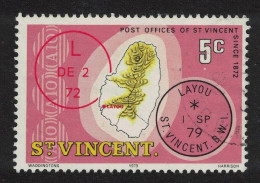 St. Vincent Post Office Layou 1979 Canc SG#586 - St.Vincent (...-1979)