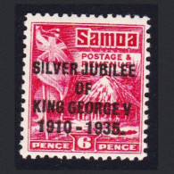 Samoa George V Silver Jubilee 6 Pence 1935 MH SG#179 - Samoa (Staat)