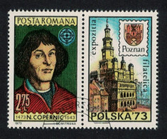 Romania 500th Birth Anniversary Of Copernicus Astronomer 1973 Canc SG#3985 - Used Stamps