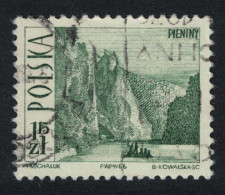 Poland Dunajee Gorge Tourism 1zl15 1966 Canc SG#1689 - Used Stamps