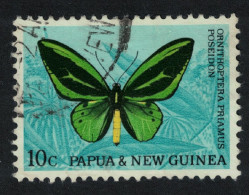 Papua NG Butterfly 'Ornithoptera Priamus' 10c 1966 Canc SG#86 - Papua New Guinea