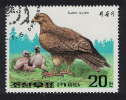 Korea Common Buzzard Bird Of Prey 1992 CTO SG#N3113 - Corée Du Nord