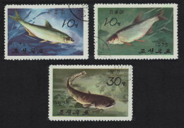 Korea Fresh-water Fish 3v 1975 CTO SG#N1404=N1409 - Korea (Nord-)