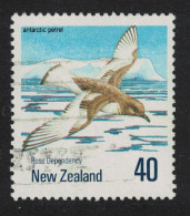 New Zealand Antarctic Petrel Bird 40c 'Ross Dependency' 1990 Canc SG#1573 MI#1144 Sc#1008 - Gebruikt