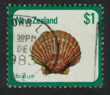 New Zealand Scallop Shell $1 1975 Canc SG#1103 - Gebraucht