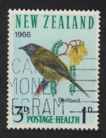 New Zealand Bellbird Bird 1966 Canc SG#839 MI#451 - Oblitérés