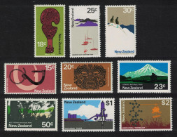 New Zealand Geothermal Power Maori Tattoo Definitives 9v Def 1970 SG#926-934 - Used Stamps