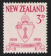 New Zealand Centenary Of City Of Nelson 1958 MH SG#767 - Unused Stamps