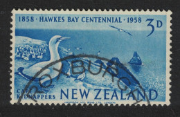 New Zealand Australian Gannets Birds 1958 Canc SG#769 - Gebraucht