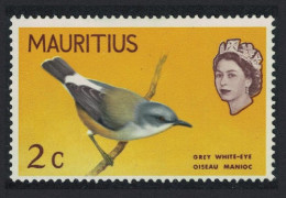 Mauritius Grey White-eye Bird 2c 1965 MH SG#317 - Maurice (...-1967)