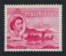 Mauritius Fishermen Grand Port 1c 1953 MH SG#293 - Mauritius (...-1967)