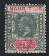 Mauritius George V 5c 1913 Canc SG#196 - Mauritius (...-1967)