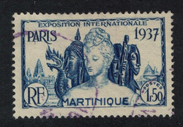 Martinique International Exhibition Paris 1.50Fr KEY VALUE 1937 Canc SG#185 Sc#185 - Autres & Non Classés