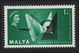 Malta Design Technical Education 1½d 1958 MH SG#286 - Malte (...-1964)