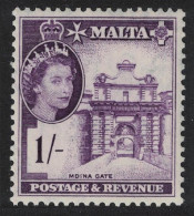 Malta Mdina Gate 1s 1956 MH SG#276 - Malte (...-1964)