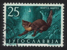 Yugoslavia Pine Marten Forest Mammal 1960 CTO SG#958 MI#919 Sc#574 - Other & Unclassified