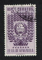 Venezuela Arms Issue Trujillo Coffee Plant Postage 5B Def2 1952 SG#1104 Sc#547 - Venezuela