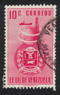 Venezuela Arms Of Anzoategui And Globe 10c 1951 Canc SG#992 Sc#479 - Venezuela