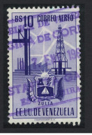 Venezuela Arms Issue State Of Zulia 10Bs KEY VALUE 1951 Canc SG#969 Sc#C355 - Venezuela
