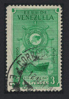 Venezuela Colombia Merchant Marine 3B KEY VALUE Black 1948 Canc SG#804 Sc#C269 - Venezuela