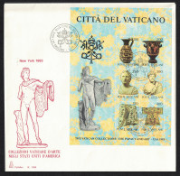 Vatican The Vatican Art Collections MS T1 FDC 1983 SG#MS797 MI#Block 6 Sc#718 - Gebruikt