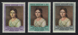 Vatican Paulina M Jaricot 3v 1962 MH SG#382-384 Sc#338-340 - Unused Stamps