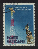 Vatican Saint Maria Di Galeria Radio Station 60L 1959 Canc SG#295 Sc#263 - Gebraucht