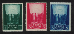 Vatican Prisoners Of War Relief Fund 3v 1949 MH SG#107-109 MI#96-98 Sc#99-101 - Ongebruikt