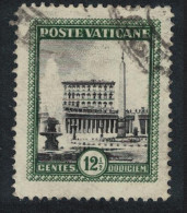 Vatican Wing Of Vatican 12½c T1 1933 Canc SG#21 - Gebruikt