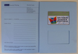 UK - Great Britain - Landis & Gyr - BT - National Garden Festival - Bemrose Security Printing - Card Proofs - In Folder - Autres & Non Classés
