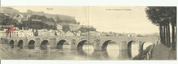 Carte Double Namur Le Pont De Jambes Et La Citadelle - Namur