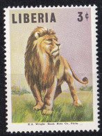 (Liberia 1966) Löwe - Lion - Felin **/MNH (A5-19) - Raubkatzen