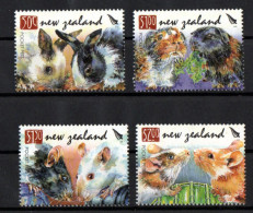 New Zealand - 2008  - Pocket Pet Animals   - Complete Set Of 4  - MNH. ( OL 09/02/2020 ) - Unused Stamps