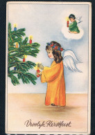 2  Anges -little Angel -kleine Engeltjes En Kerstboom - Engel