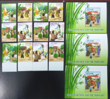 Viet Nam Vietnam MNH Perf, Imp & Specimen Stamps & SS 2024 :Vietnamese Fairy Tale: The Hundred-knot Bamboo Tree (Ms1191) - Vietnam