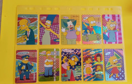 Simpsons Set 30 Card Completo Ferrerò 1999 - Sonstige & Ohne Zuordnung