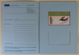 UK - Great Britain - Landis & Gyr - BT - Glasgow 1990 - Bemrose Security Printing - Card Proofs - In Folder - Sonstige & Ohne Zuordnung