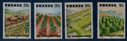 Rwanda, **, Yv 1099, 1100, 1101, 1103, Mi 1224, 1225, 1226, 1228, SG 1151, 1152, 1153, 1155, - Ongebruikt