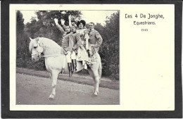 Les 4 De Jonghe - Cavaliers équestres - Zirkus