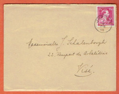 37P - Lettre De Jupille 1946 Sur 691 Vers Visé Avec Courrier - Briefe U. Dokumente